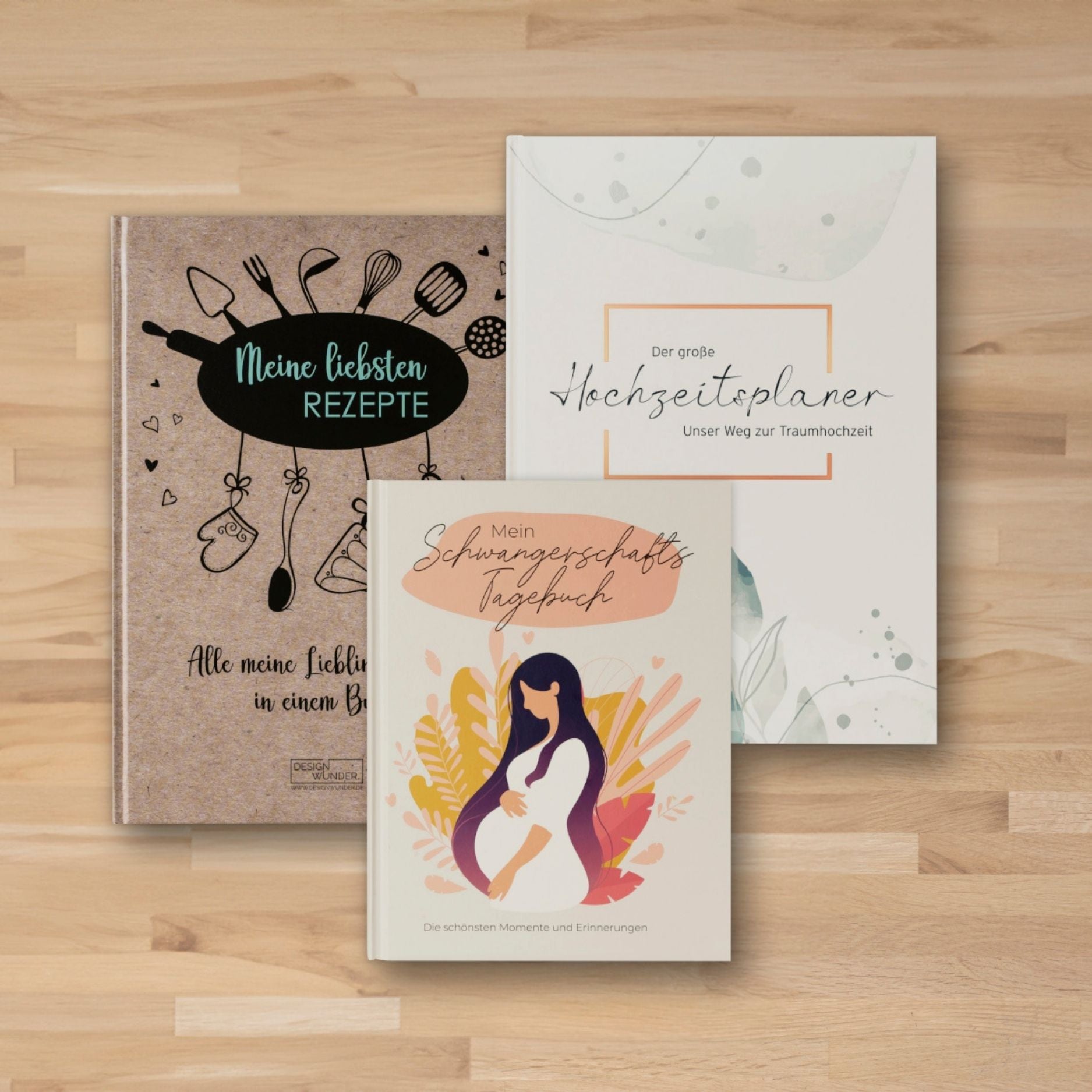 Bücher für Hochzeit, Schwangerschaft & Rezepte