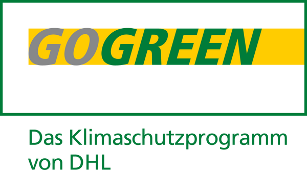 Design Wunder mit GoGreen - Das Klimatschutzprogramm von DHL