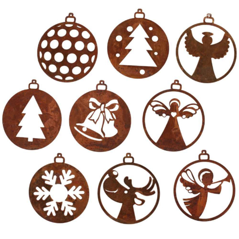 Christmas | Christmas decoration trailer | Christmas tree decorations with a vintage look